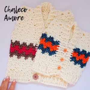 Chaleco Amore - 0 a 10 años