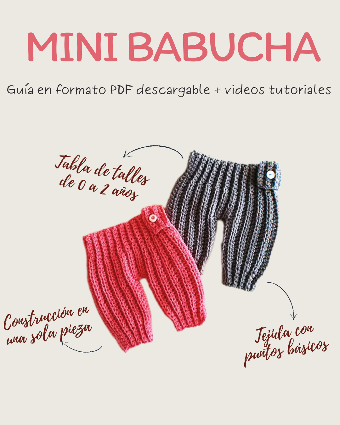 Mini Babucha - 0 a 2 años - Imagen 2